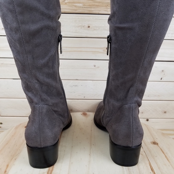 Marc Fisher Ltd Yakira Over the Knee Tall Boots Women's 6 M Pointed Toe Zip NEW - Picture 5 of 12